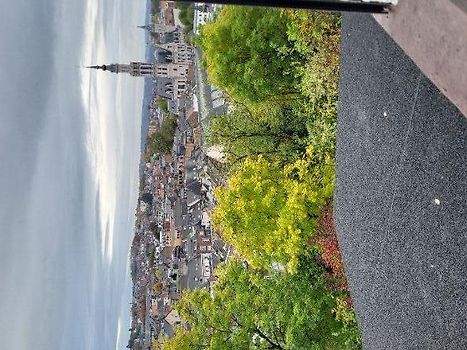 uitzicht over de stad
